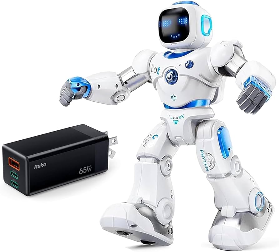 ROYPEKO Amazon.com: Ruko 1088 Smart Robot and PD65W USB C Charger